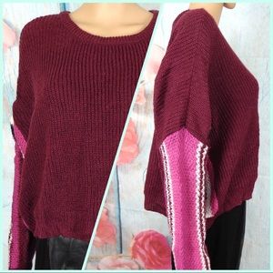 Ultra Flirt Knitted Sweater Size M NWT
